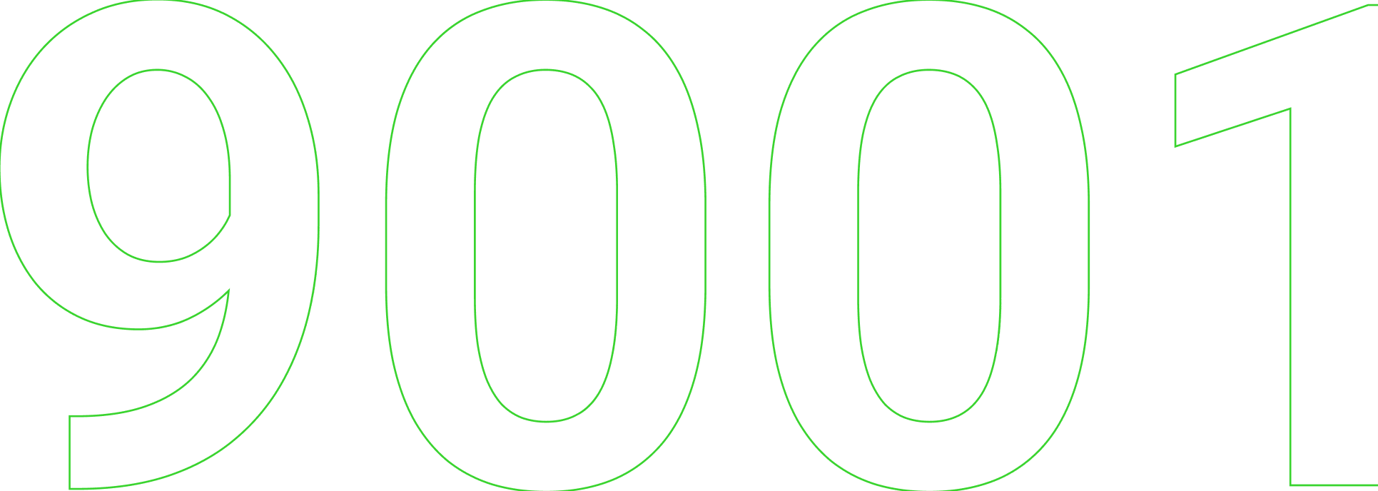 norma iso 9001 | sistema calidad iso 9001 banner verde iso 9001